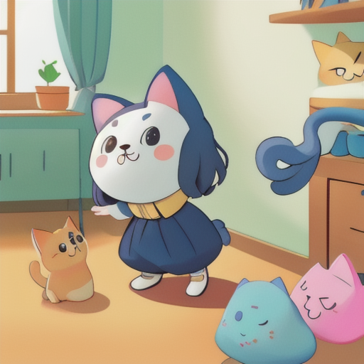 Furry Friends: The Adventures of a Cat, Dog, Rabbit, and Bear