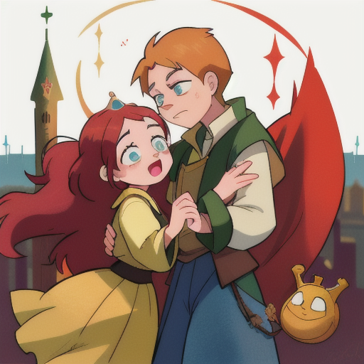 The Princess's Journey: From Sadness to Joy