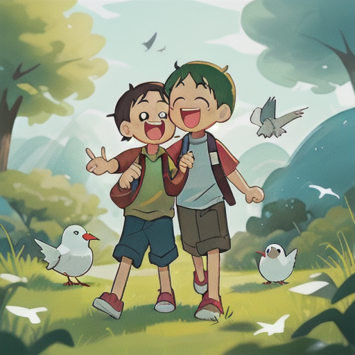 The Joy of Friendship: A Boy, a Bird, and Nature's Wonder