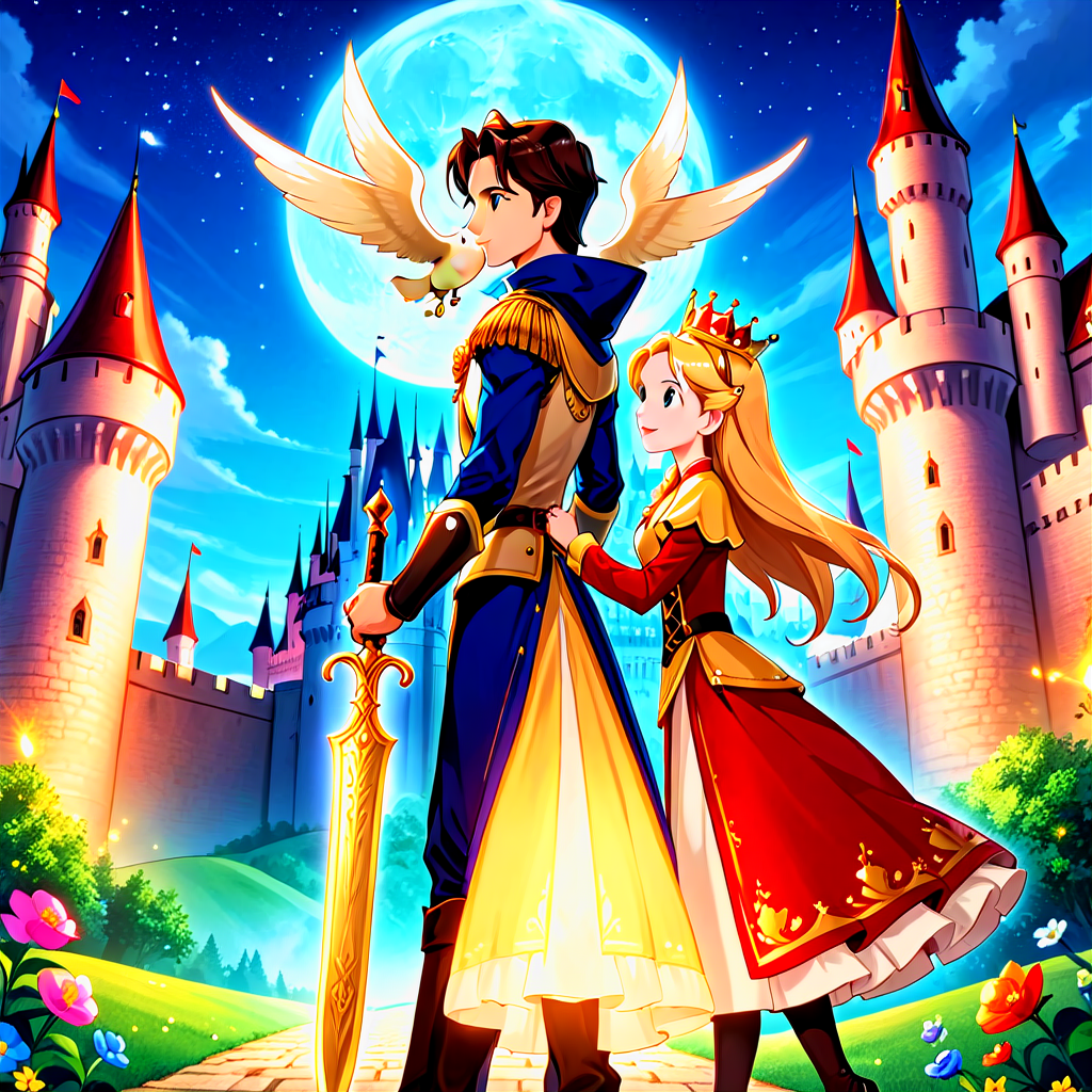 The Prince's Quest: A Journey of Hope, Courage, and Love at the Enchanted Castle