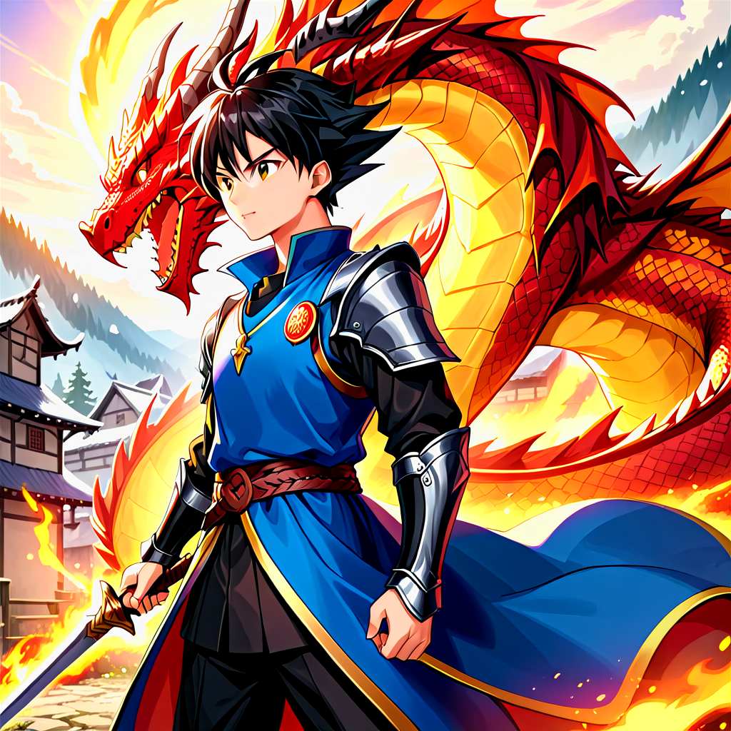 Dragon Slayer: Courage and Heroism in the Village