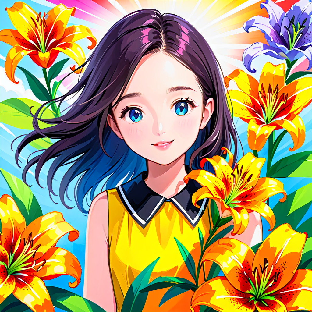 Colorful Success: Lily's Artistic Journey to Fame