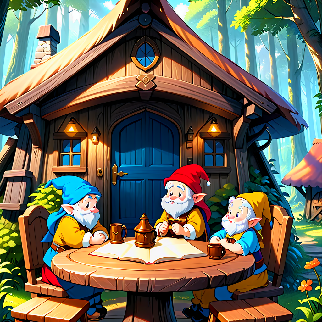Sleeping Beauty Awakens: Friendship with the Seven Dwarfs in the Enchanted Forest
