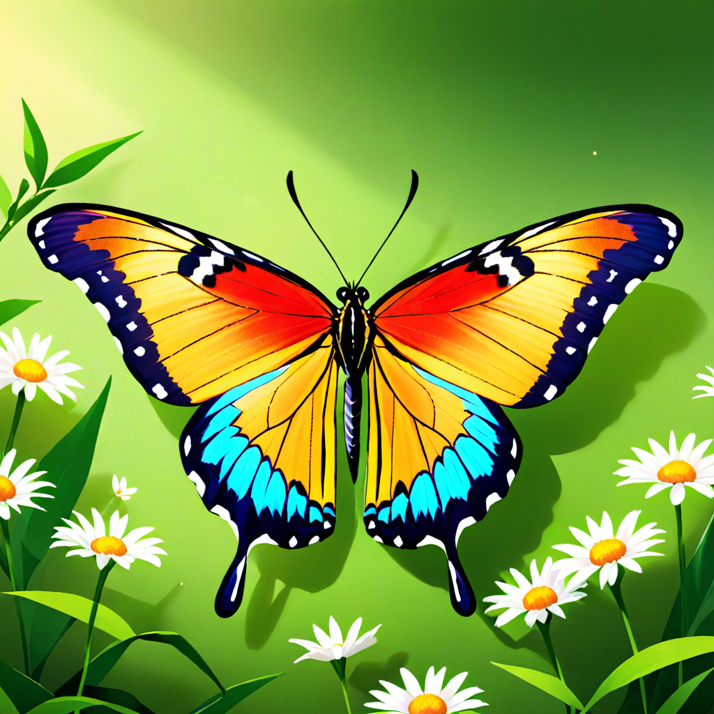 Fluttering Beauty: The Graceful Dance of Butterflies
