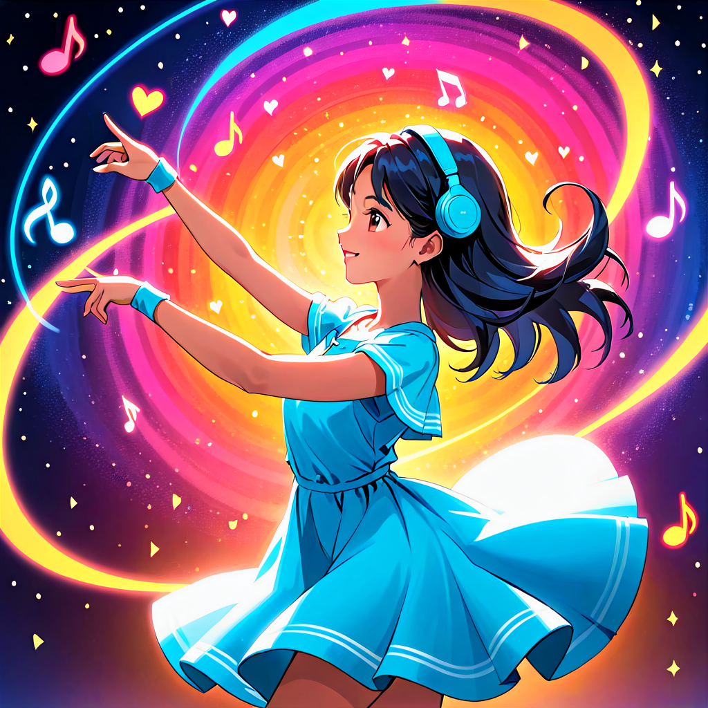 Dancing to the Tunes of Love: The Girl Who Found Magic in Music